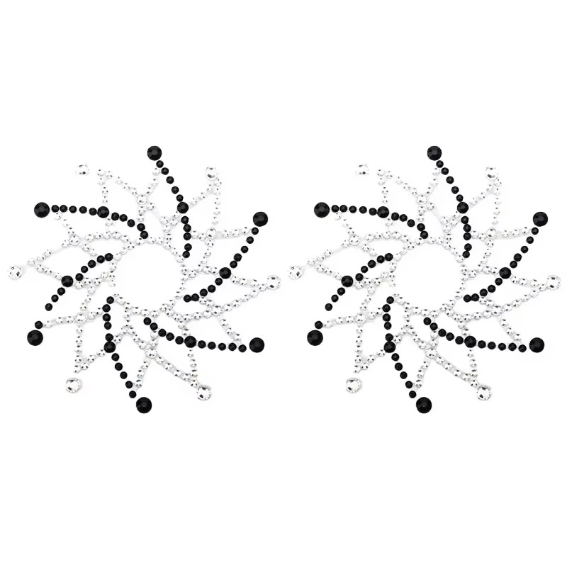 Silicone Bra Adhesive - 1 paire de pasties adhésives transparentes