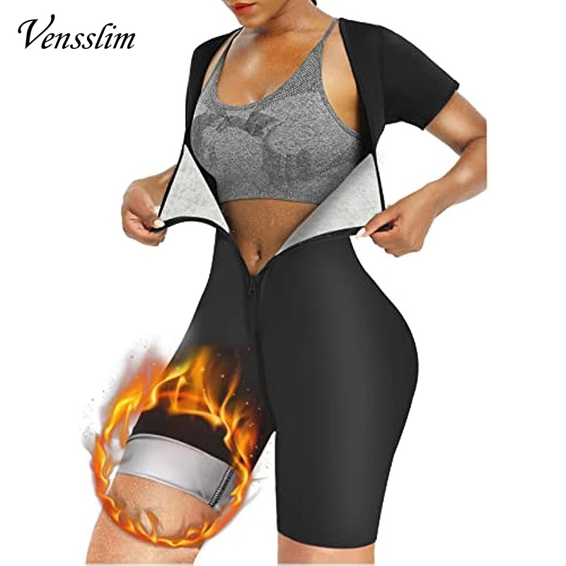 Shapewear Bodysuit Firm - Vensslim Gilet de sudation amincissant intégral