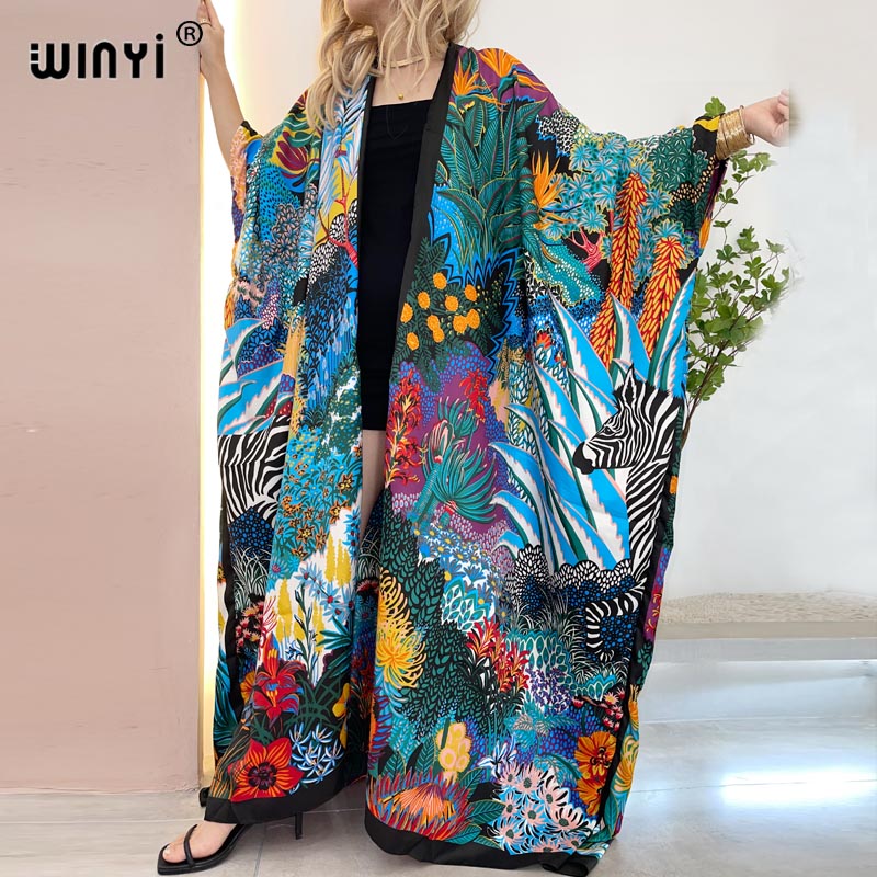 WINYI-Kimono à Manches Chauve- - Robe Silk Women avis et prix