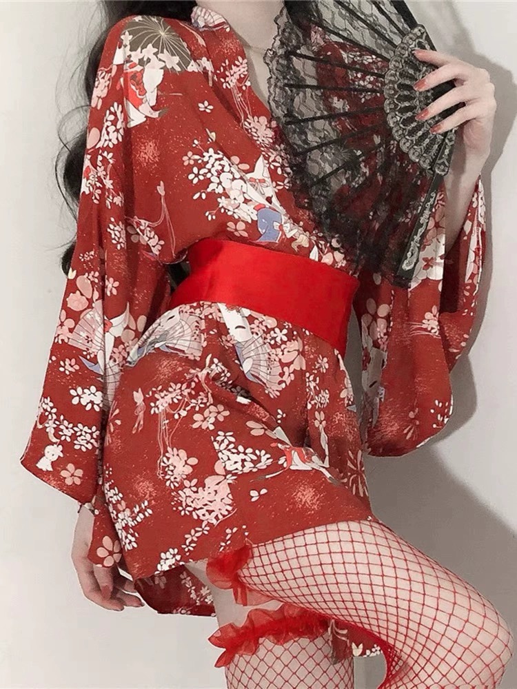 Kimono japonais sexuel, vêteme - Robe Silk Women avis et prix