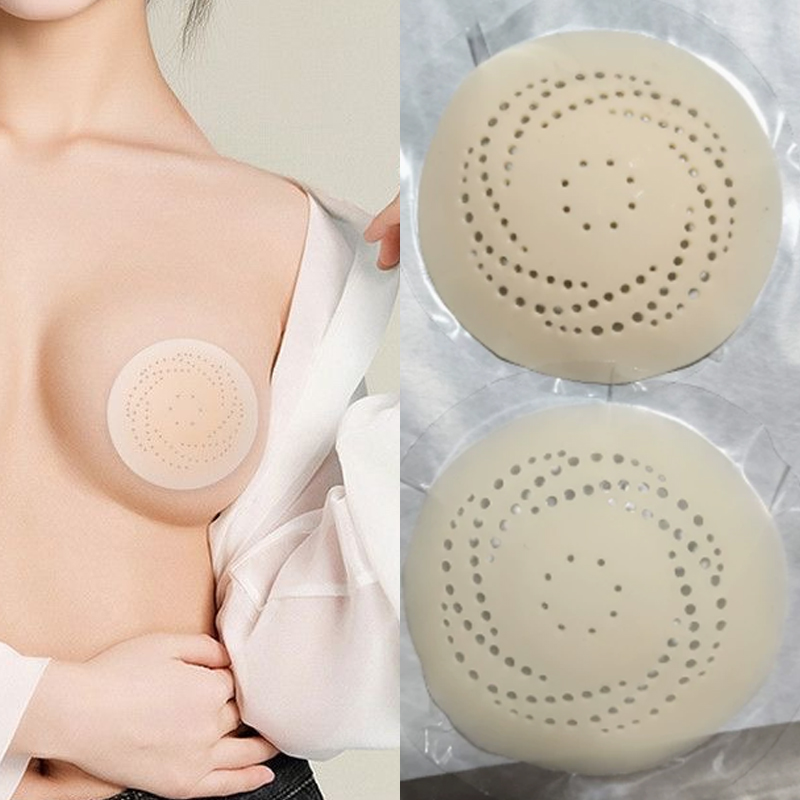 Coussinets de poitrine en sili - Silicone Bra Adhesive avis et prix