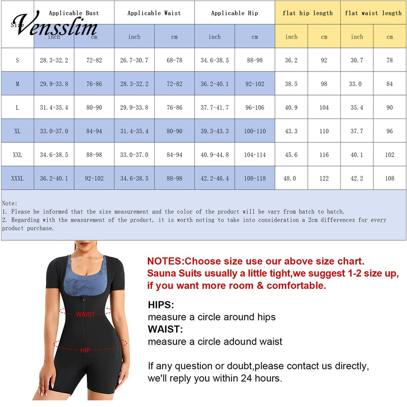 Vensslim Gilet de sudation ami - Shapewear Bodysuit Firm avis et prix