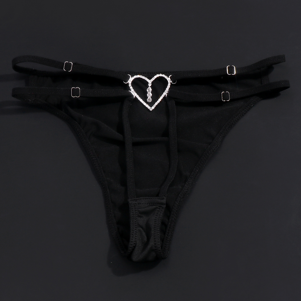 Maillot de bain string coeur p - Thong Bikini Women avis et prix