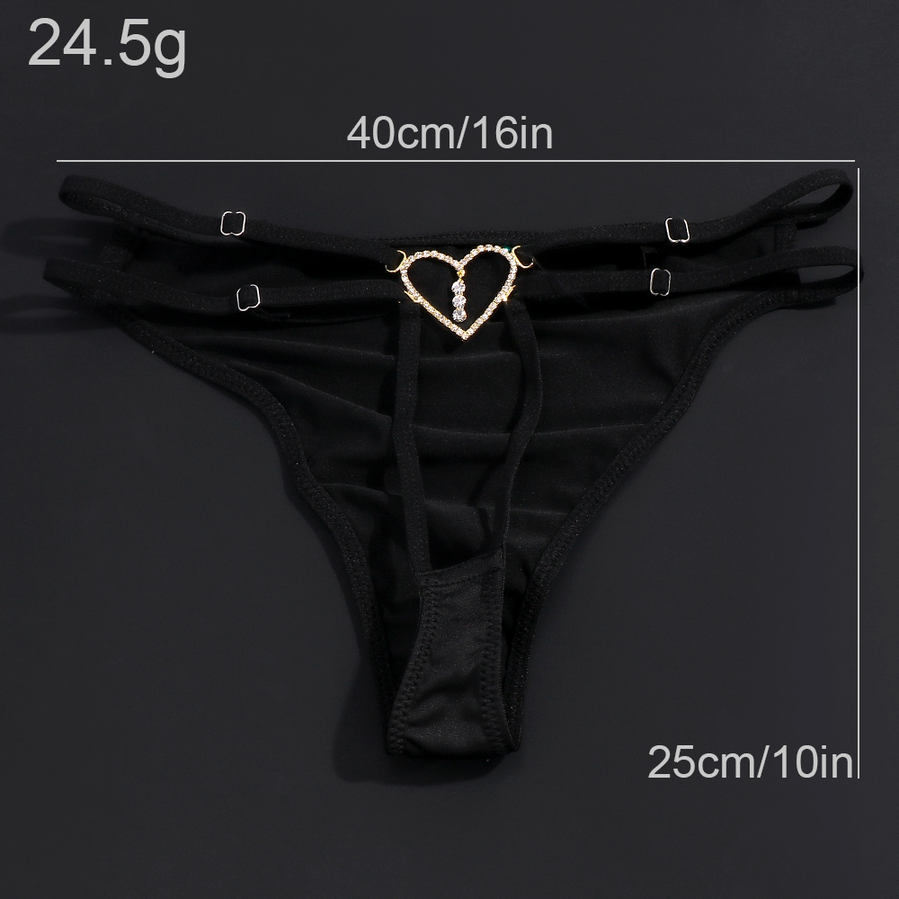 Maillot de bain string coeur p - Thong Bikini Women avis et prix